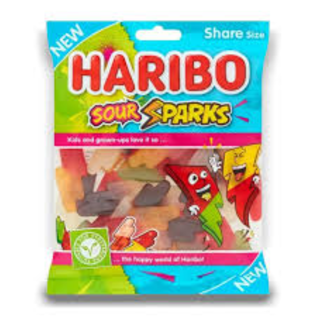 HARIBO SOUR SPARKS 160G